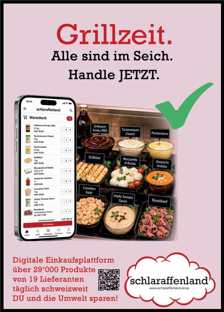 Grillzeit alle im Seich, handle jetzt und mach nicht alles selber und entlaste dich und dein Team
